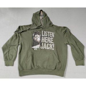 Duck Dynasty 2013 "Listen Here Jack" Hooded Sweatshirt - Size L